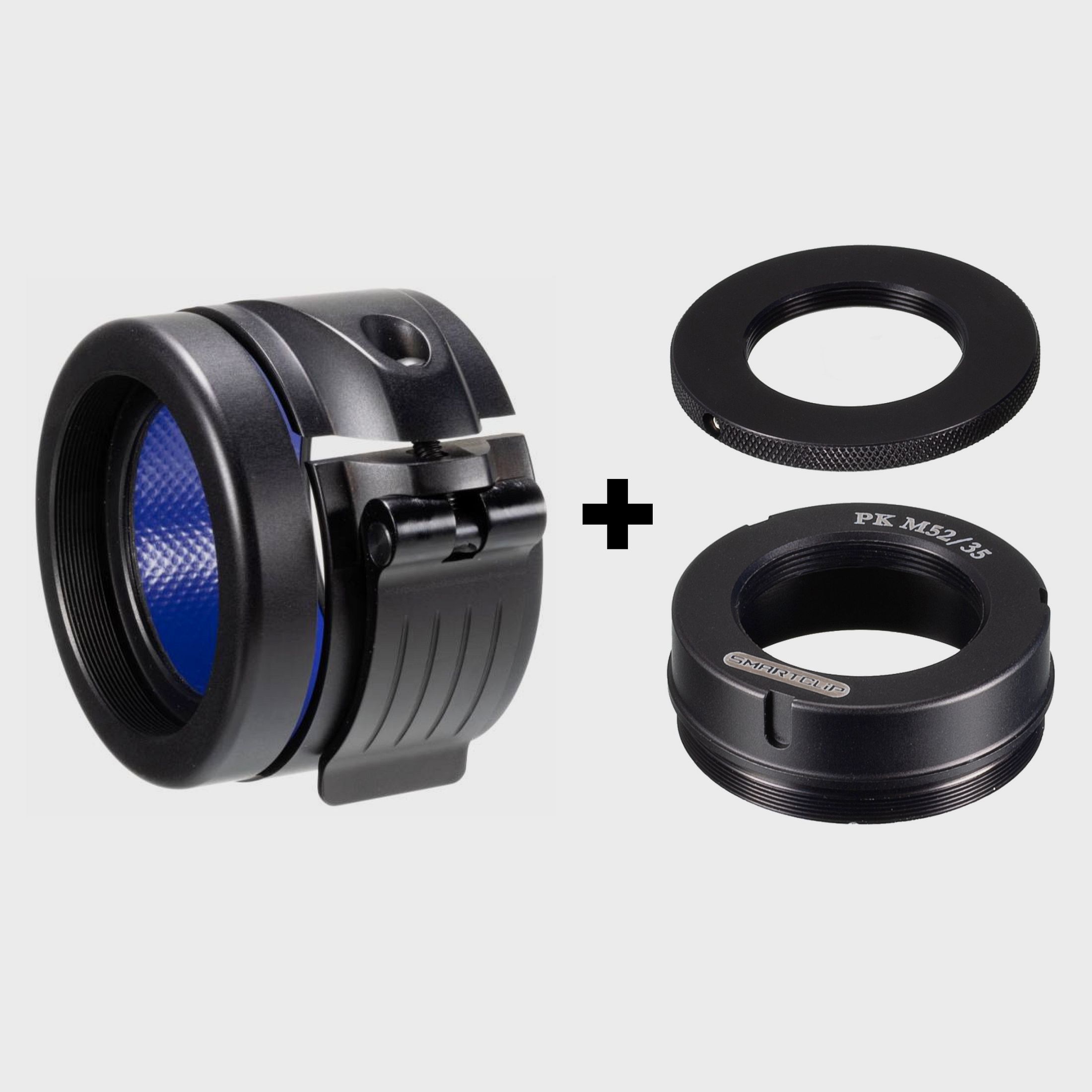 Smartclip AS 62mm Adapter für Pulsar Krypton mit Converter PK52