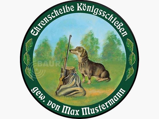 Schützenscheibe ECO-LINE Motiv 166