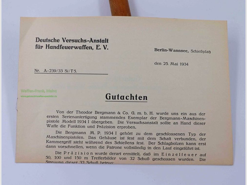 unbekannt Gutachten B.M.P. 32