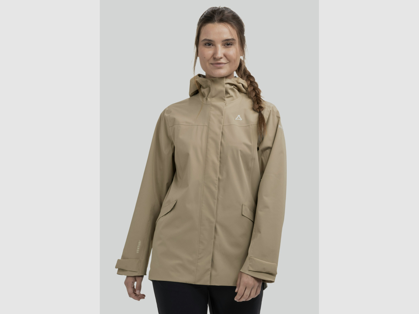 SCHÖFFEL CIRC Jacket Style Smue WMN Beige