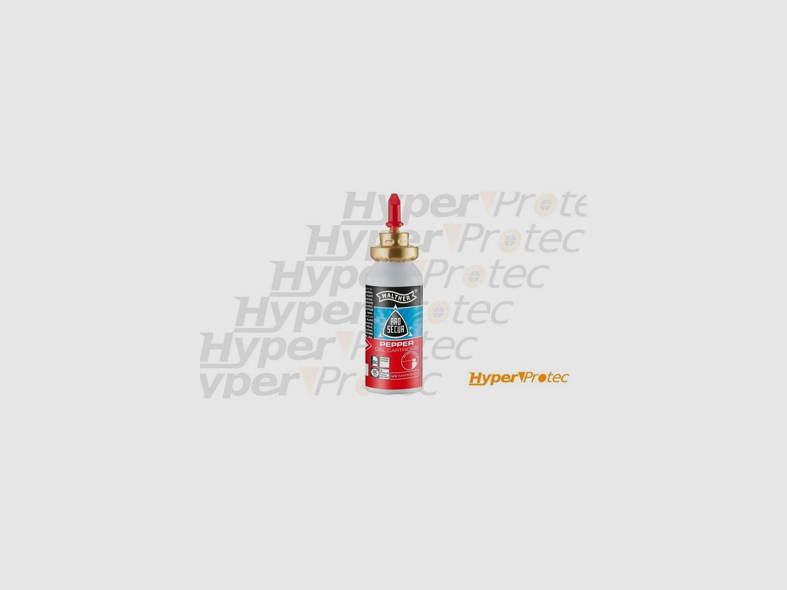 Recharge Pro Secur Gel Pfefferspray für Verteidigungspistole Walther PDP
