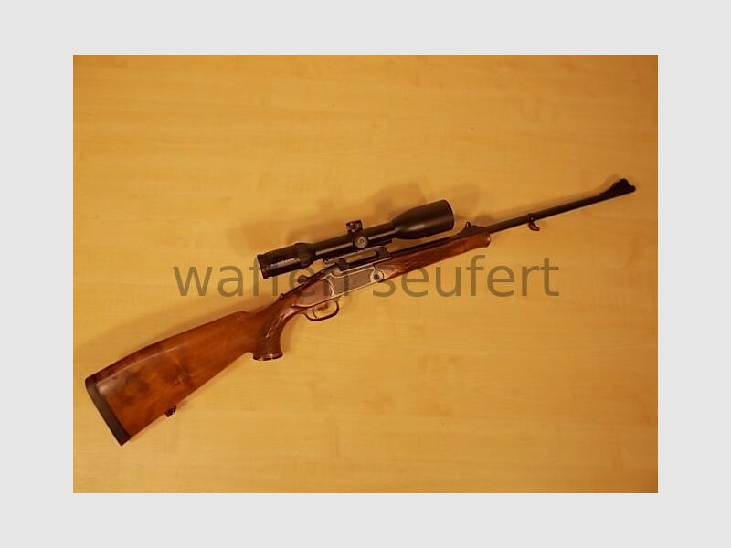 Fucile Blaser K95 a rottura + ottica illuminata S&B Ze 3-12x50. 4 BSWM