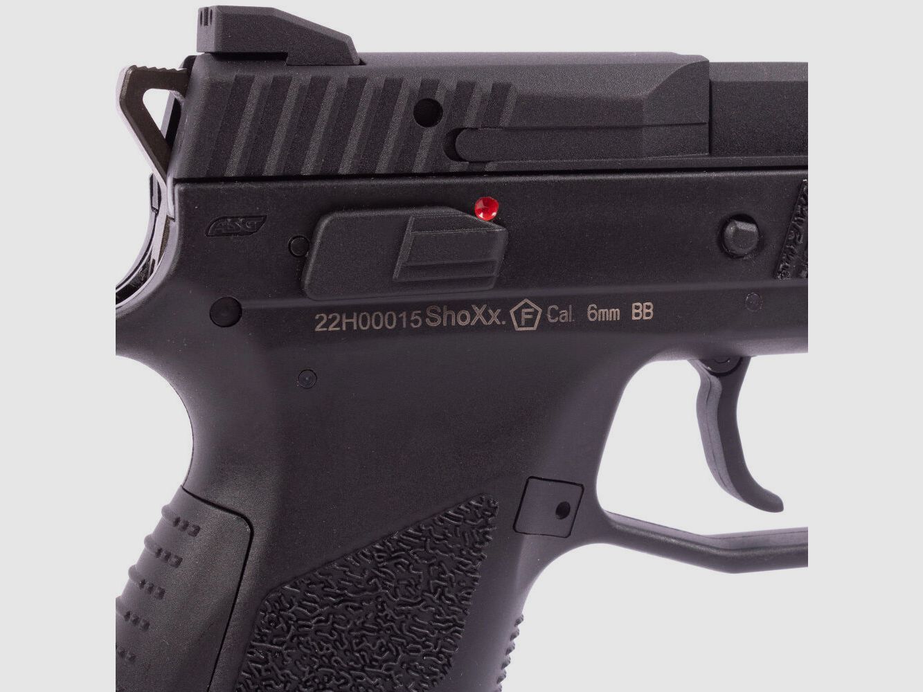 KJ Works CZ P-09 incl. Case Blk Airsoft CO2 GBB Pistole ab18