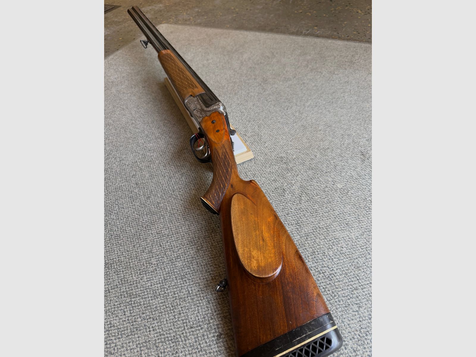 Heym double-barrel shotgun with ejector 16/70