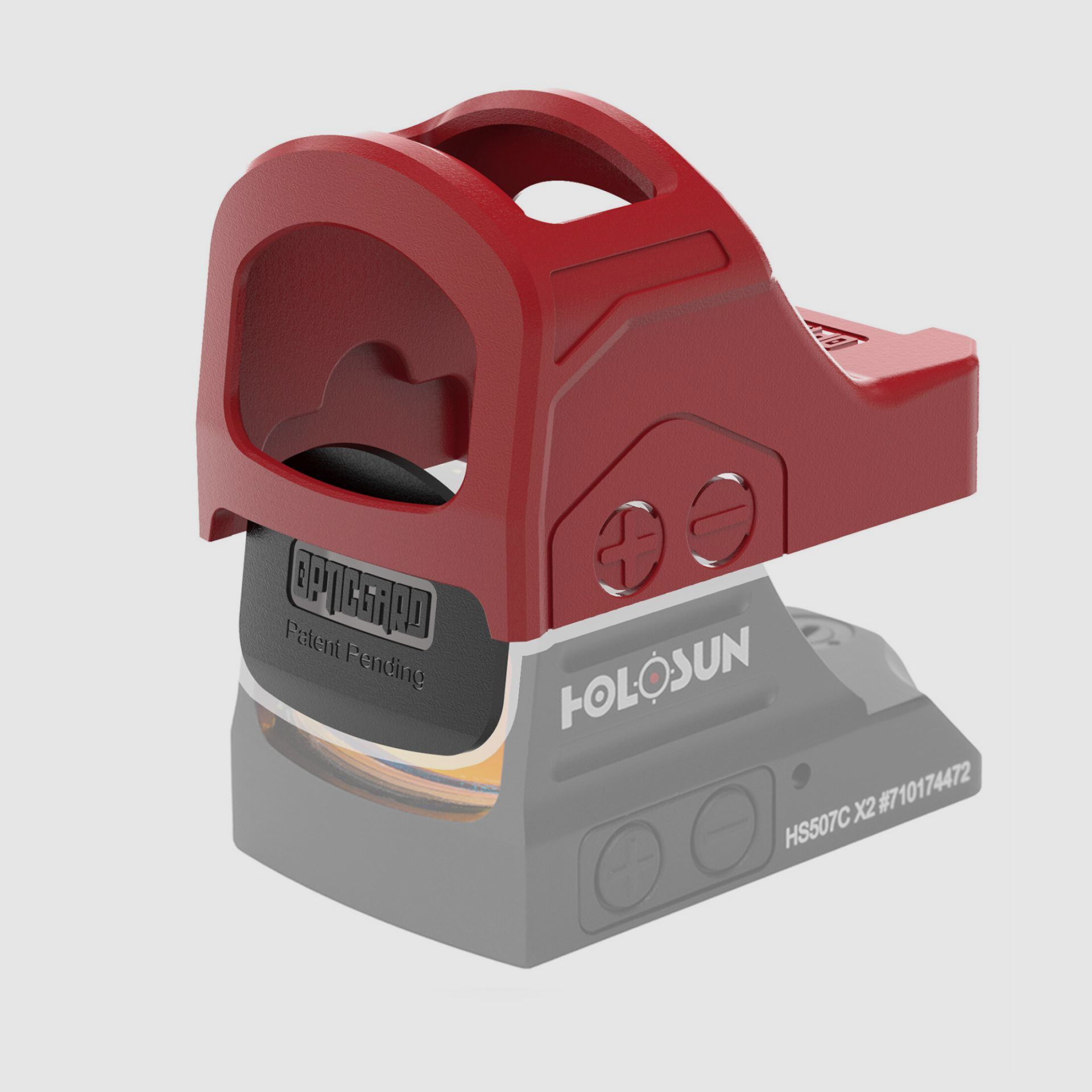 OPTICGARD - HOLOSUN 507C - Rot