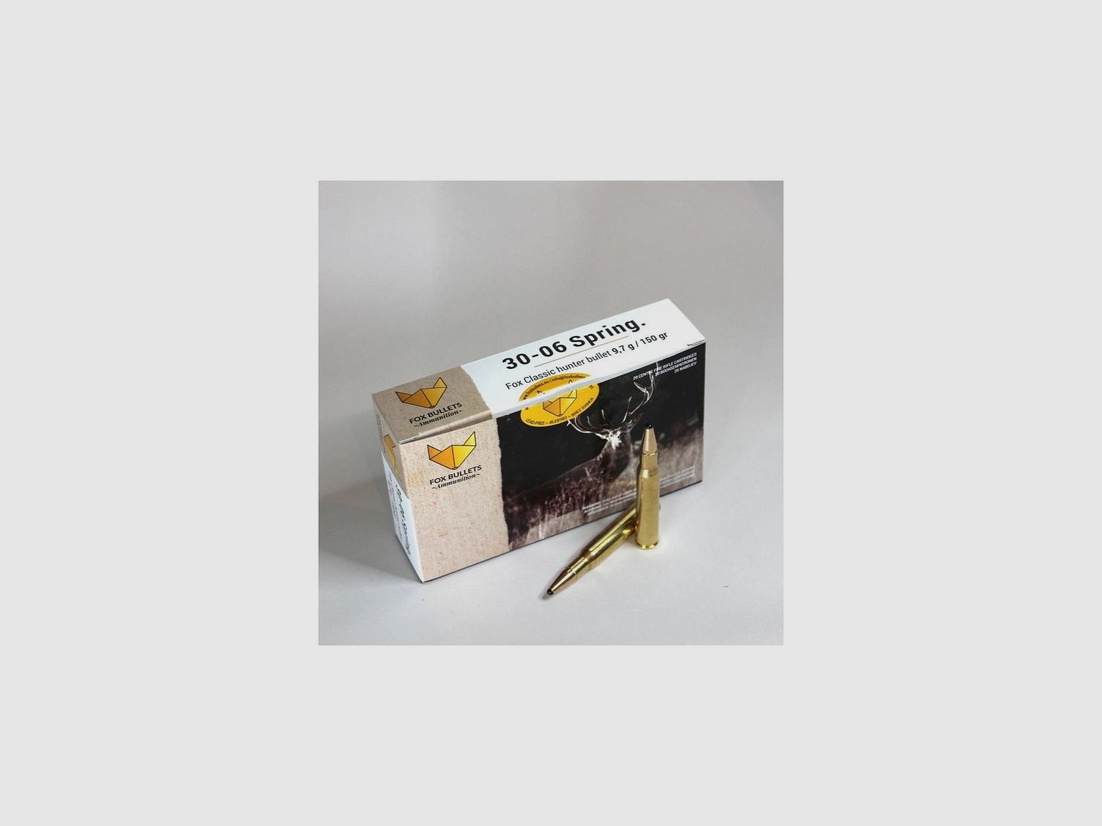 Fox Munition Kal. 243 Win 80gr 20St., Bild 4 von 8