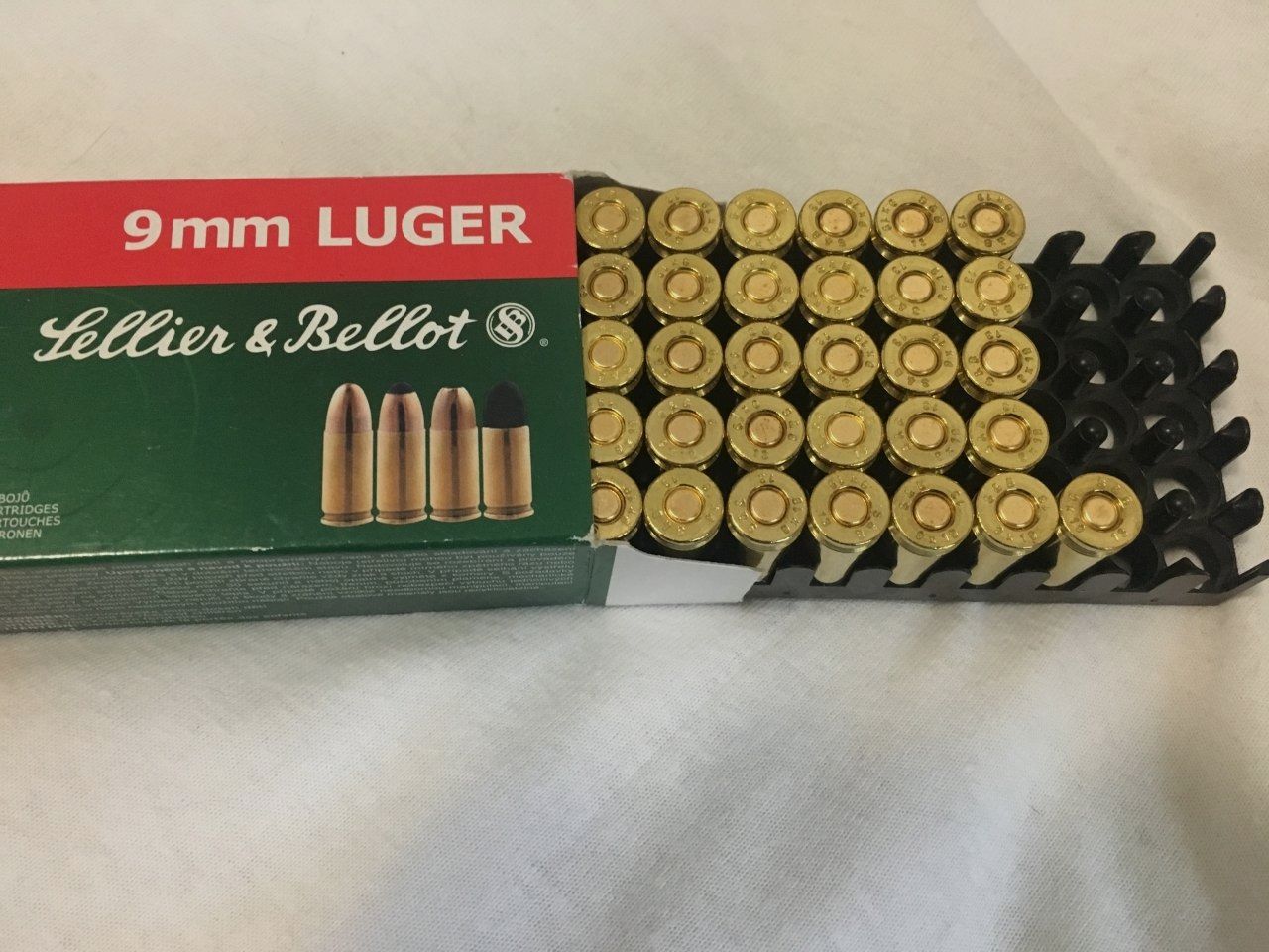Restmunition 9 mm Luger Full Metal Jacket