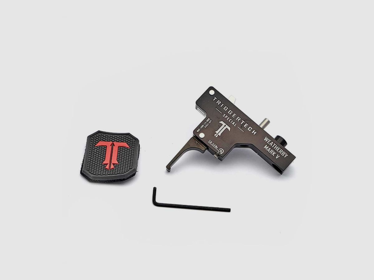 TriggerTech Weatherby Mark V Special Flach Schwarz, Bild 1 von 3