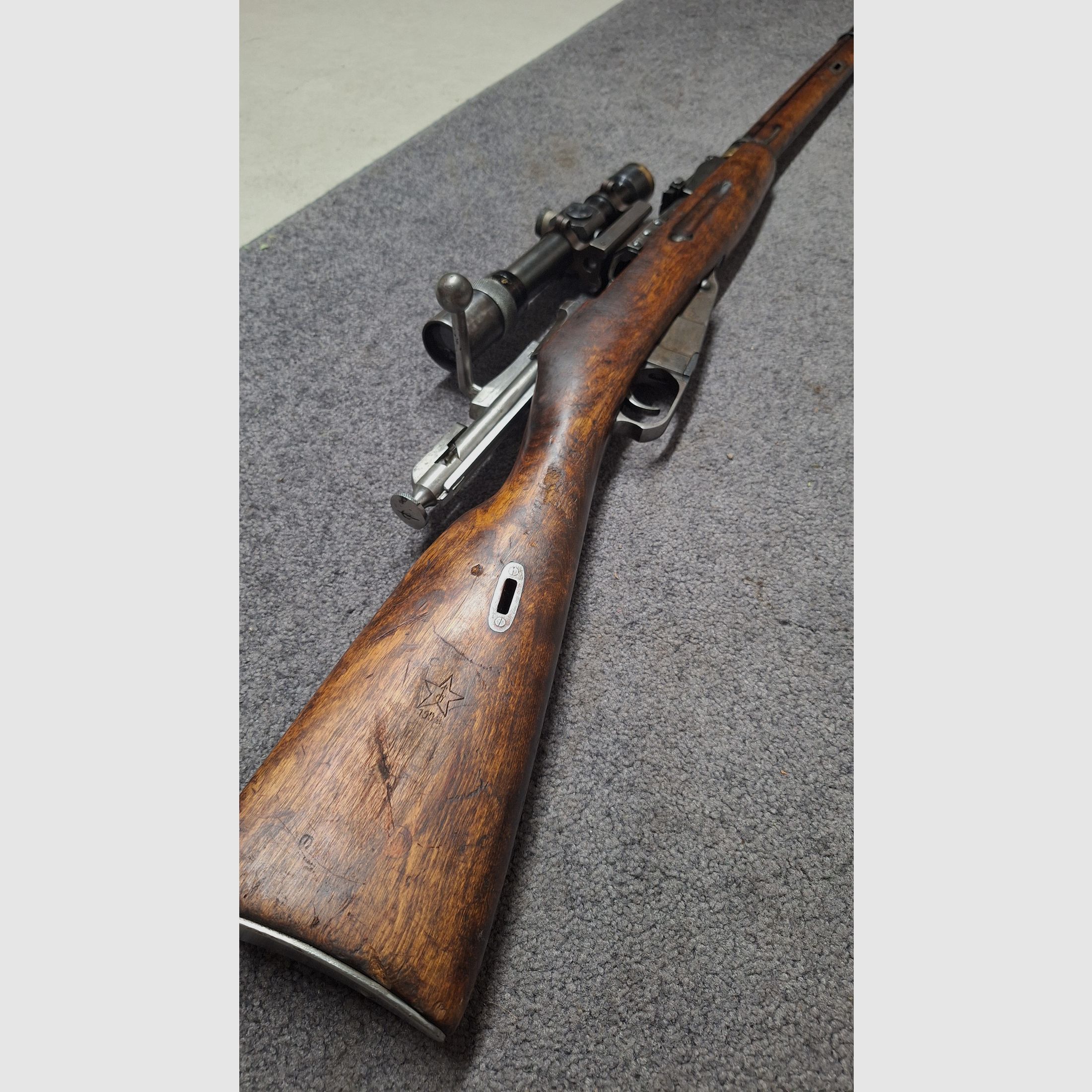 Mosin Nagant Tula 1935 PE Scharfschütze mit Smirnskiy Montage 7,62x54R, Bild 3 von 11