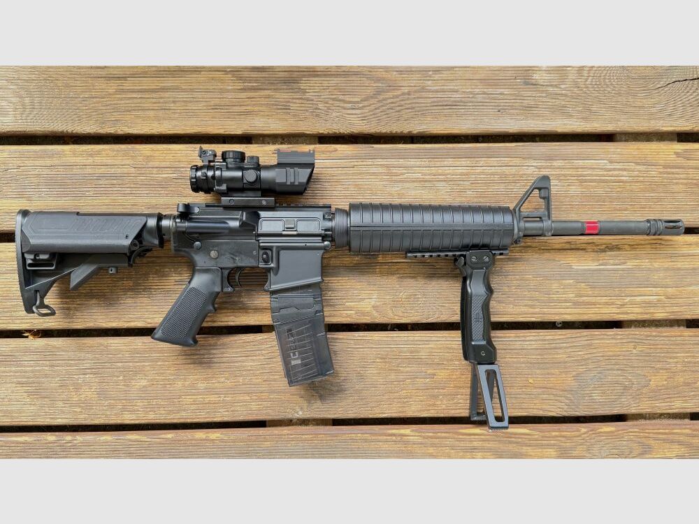 SABRE XR-15 mit Optik und Zweibein 2 Magazine .223Rem