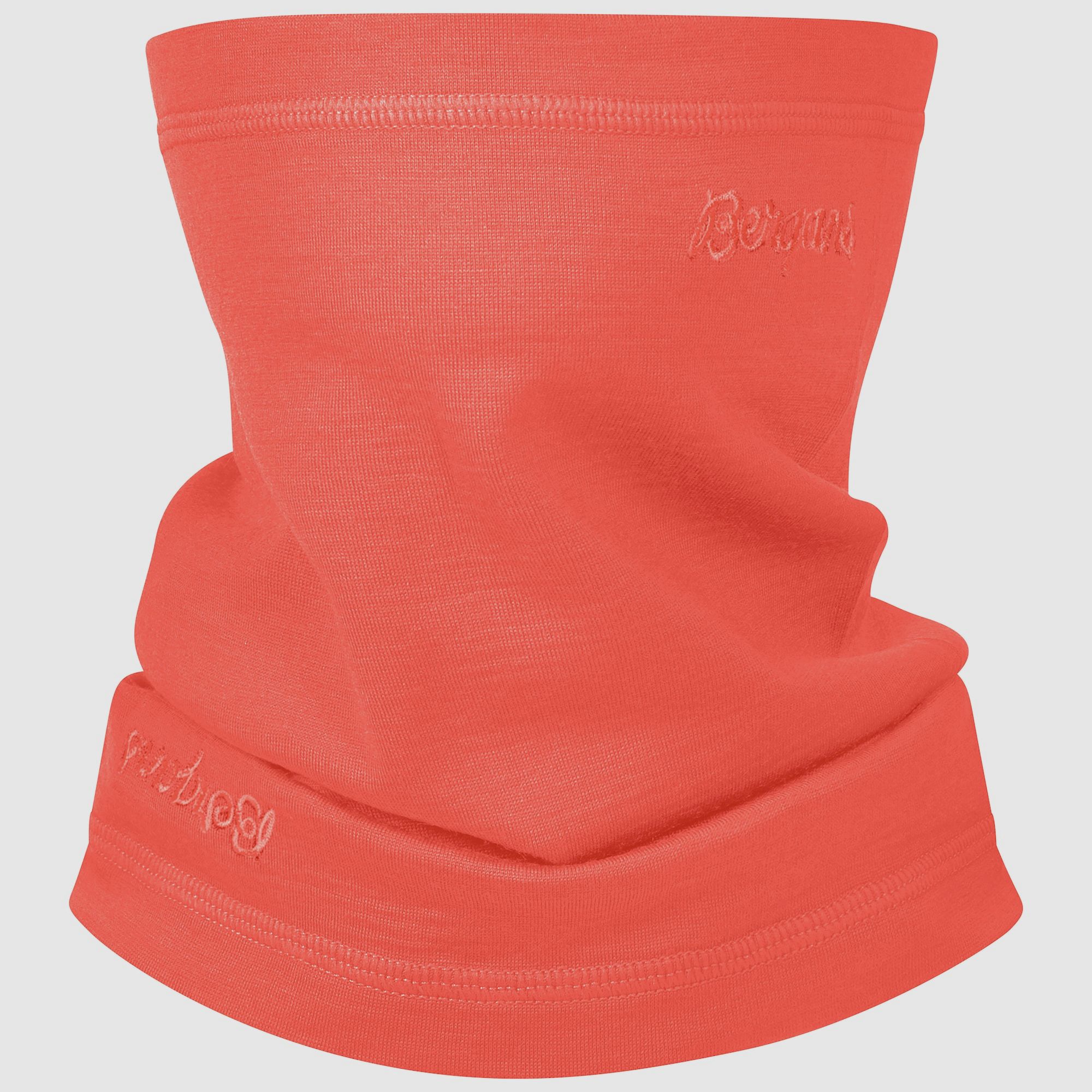 Bergans Wool Neck Warmer Peachy Red One Size