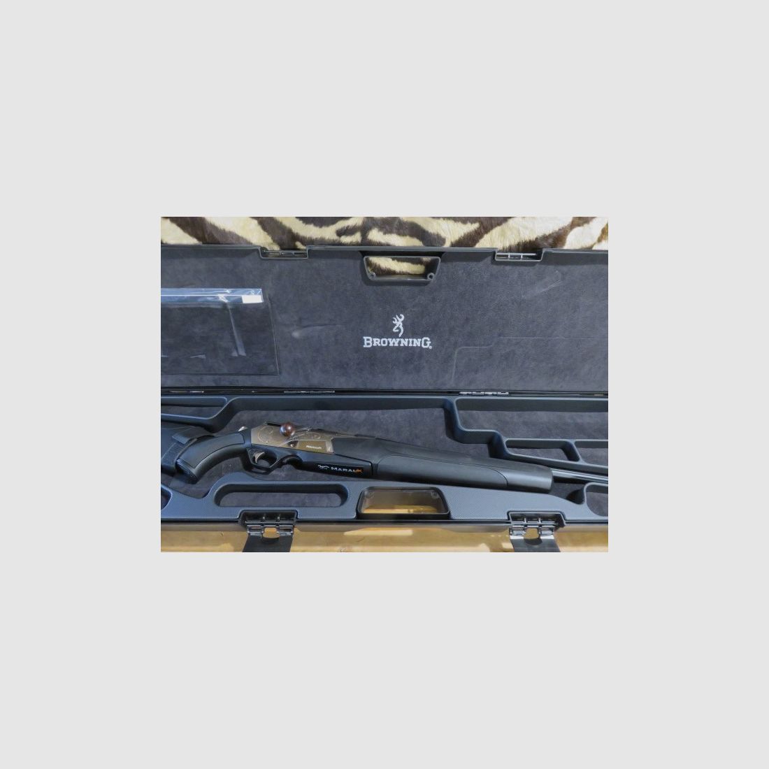 BROWNING Maral 4X Ultimate Compo voll schwarz Kal.30-06 Lauf 53cm gefluttet – gewinde – Waffenkoffer, Bild 11 von 11