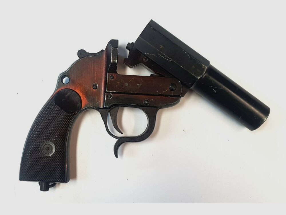 Erma Erfurt Signalpistole Erma Ayf WK2 mit Stempeln
