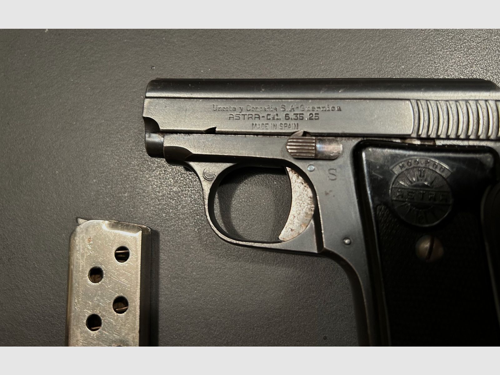 Pocket pistol Astra 6.35mm