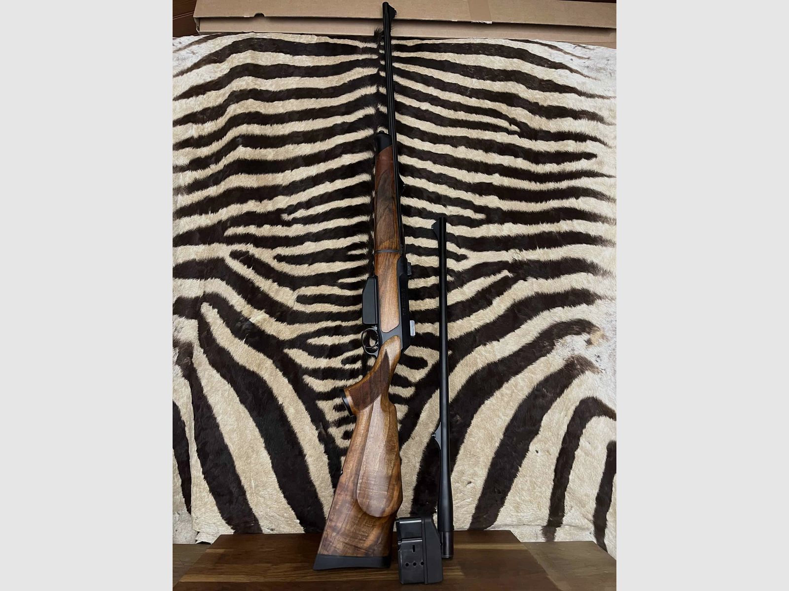Sauer 202 Take Down Geweer 2 Lopen 8x68s & 6.5×68 ca. 63cm, afbeelding 1 van 10