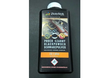 Czarny proch strzelniczy Złoty Stok ZS 1 1kg