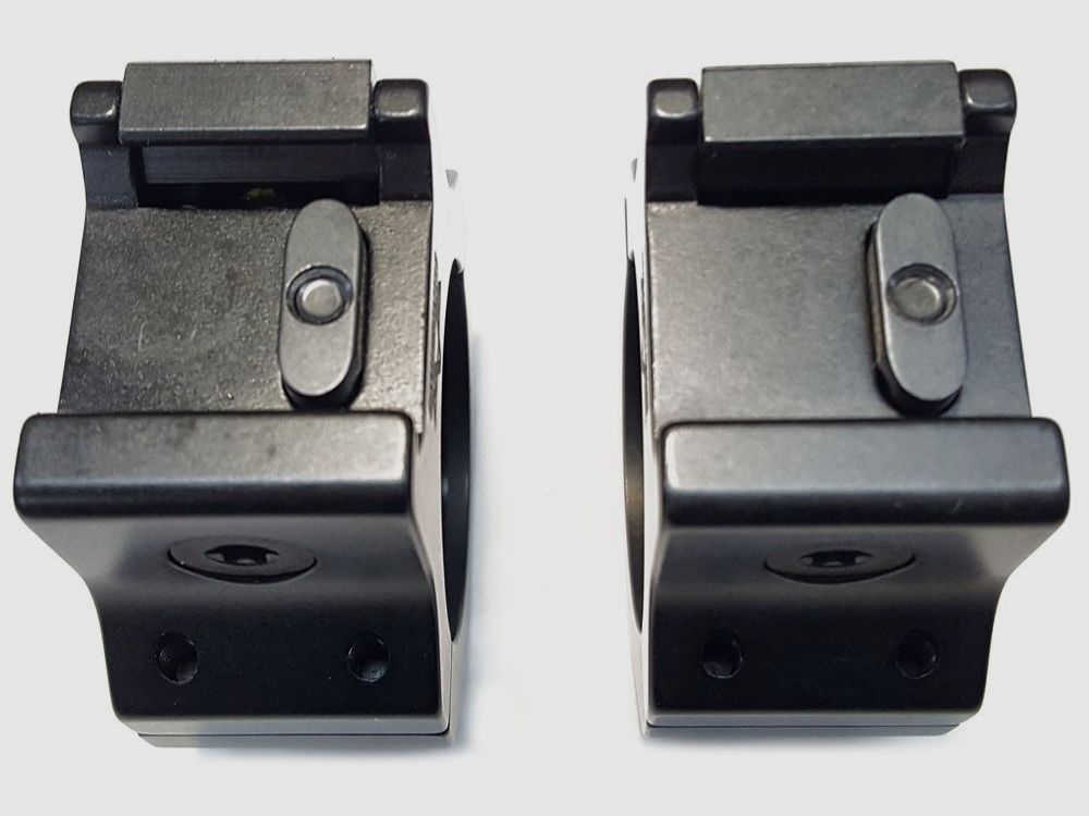 Jeu d'anilles APEL Blue-line pour Picatinny – 34mm. BH10 avec connecteur, image 6 sur 6