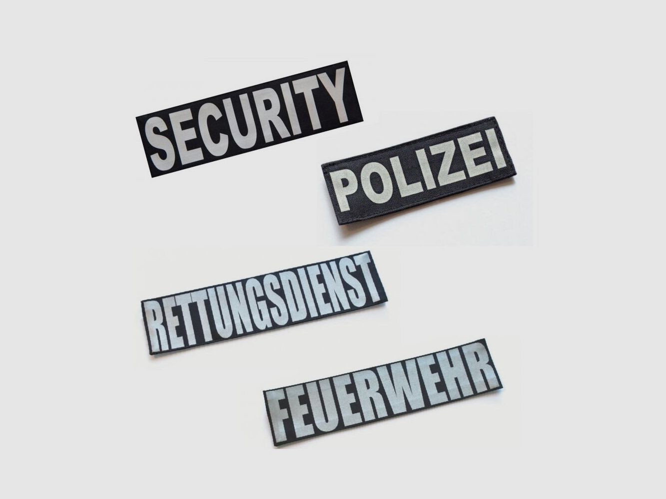 Schriftzug Patch groß 28 x 8cm