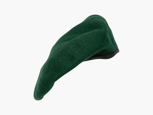 Bundeswehr Original BW Barett jägergrün gebraucht