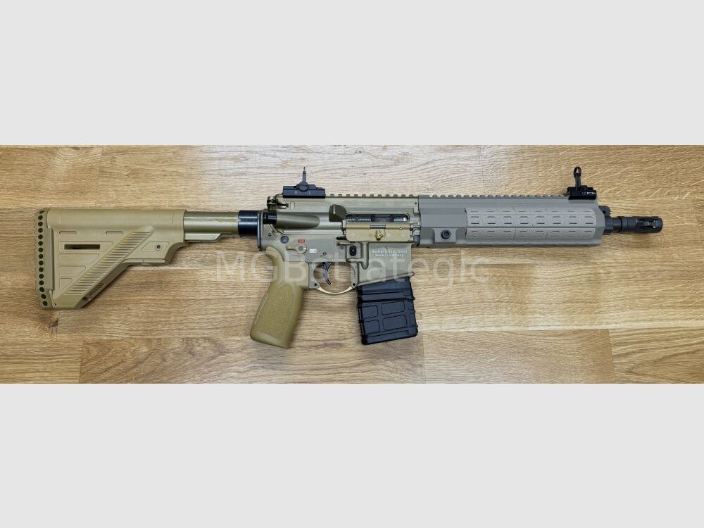 sportlich zugelassen! H&K MR223 A3 11" Lauf halbautom. Büchse .223Rem - Heckler & Koch - viel Zubehör in BKA Beurteilung zugelassen! zivile Version H&K 416 G95
