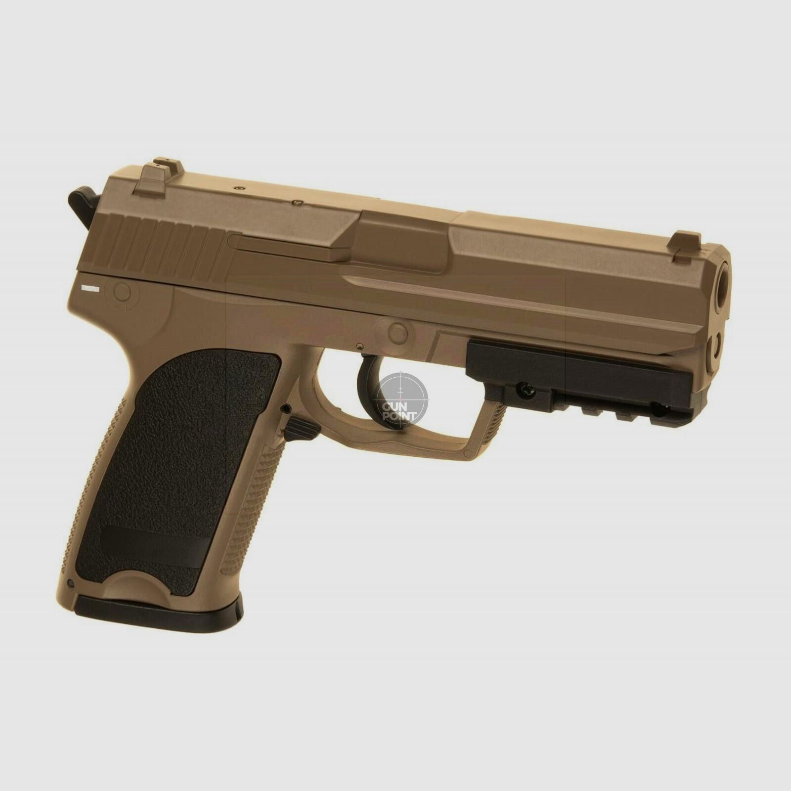 Softair - Pistole - Cyma CM125 AEP-Tan - ab 14, unter 0,5 Joule