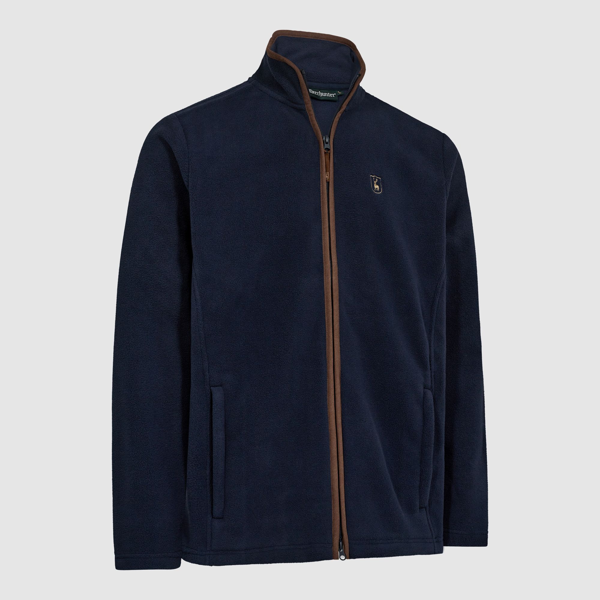 Deerhunter Cumbria Veste en Fleece Homme Bleu Foncé S