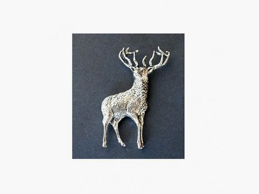 Pin edelhert handgemaakt 3-4 cm Engeland