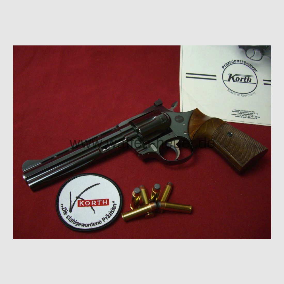 Korth Willi a Ratzeburg revolver sportivo da 6 pollici