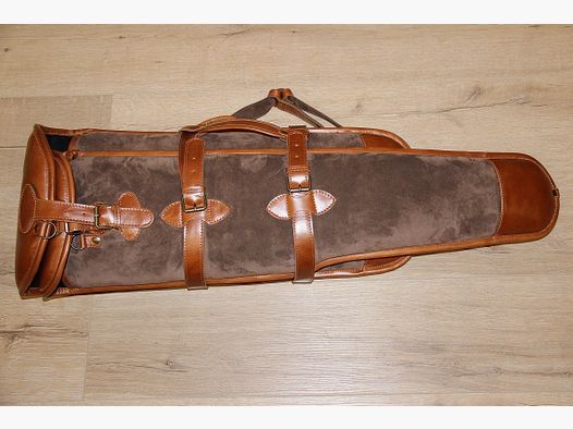 Gewehrfutteral Leder 2-teilig