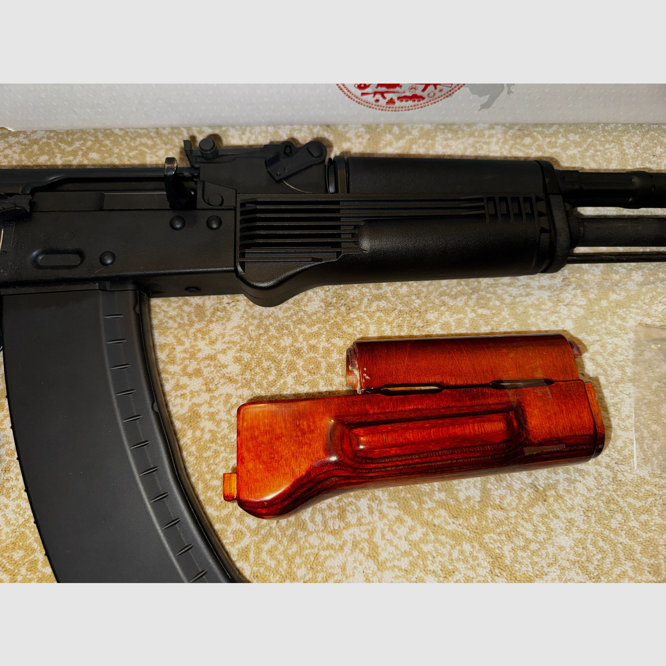 VFC AK 74M GBB Vollmetall mit Zubehör und OVP