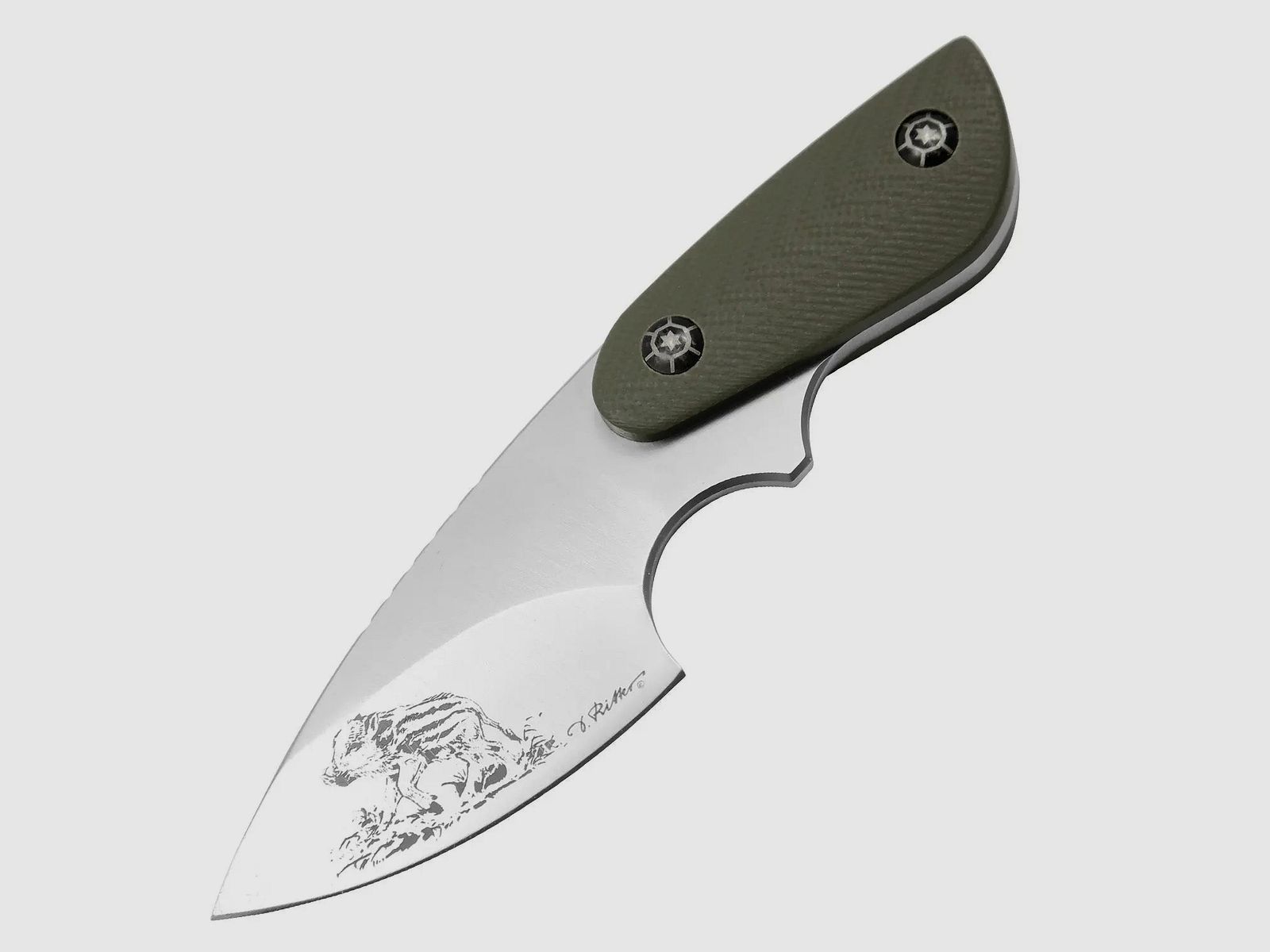 PUMA IP cinghiale, G10 verde, coltello da collo