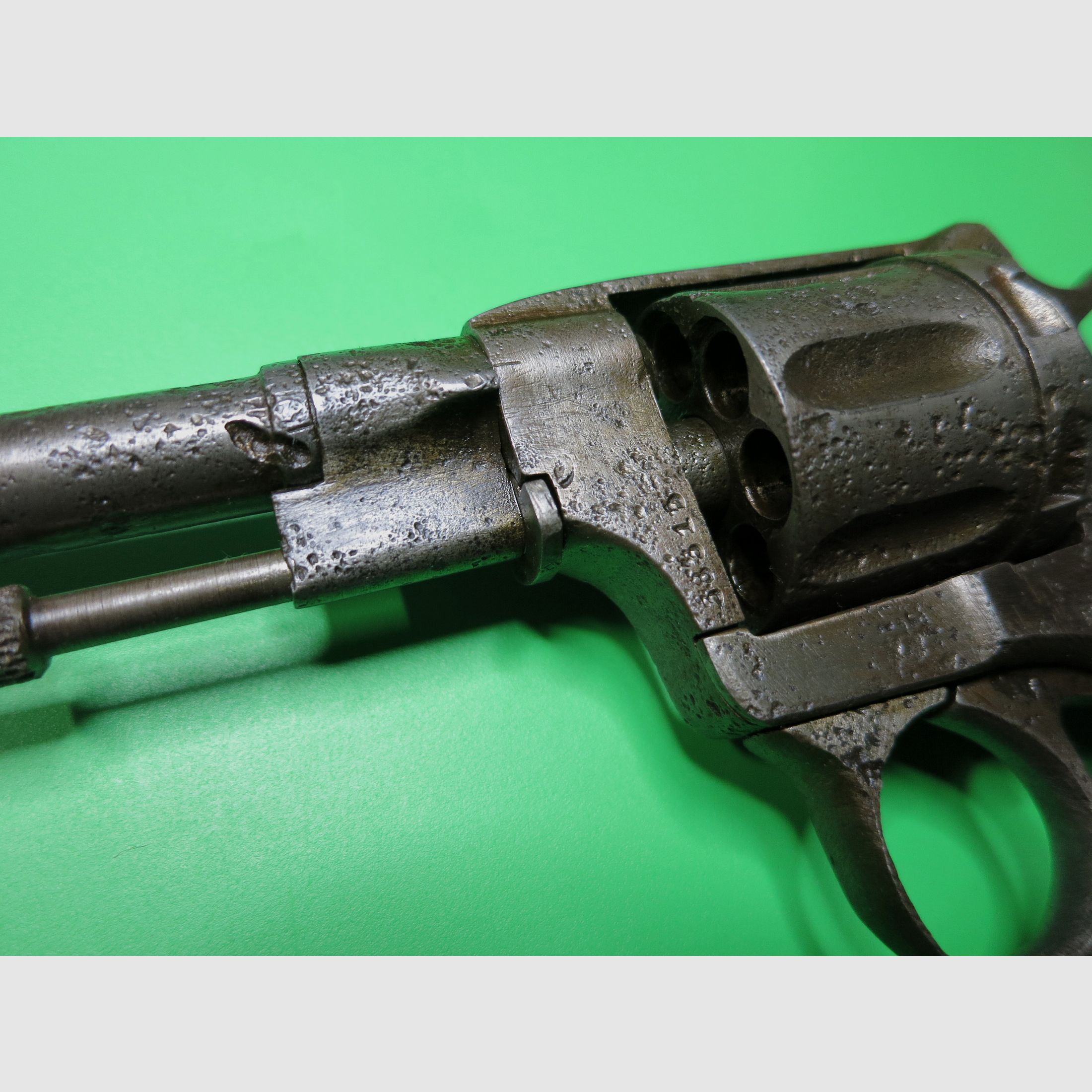 Revolver, Nagant M1895 revolver, absolute contemporary witness, water find, 7.62 x 38 mm R #81