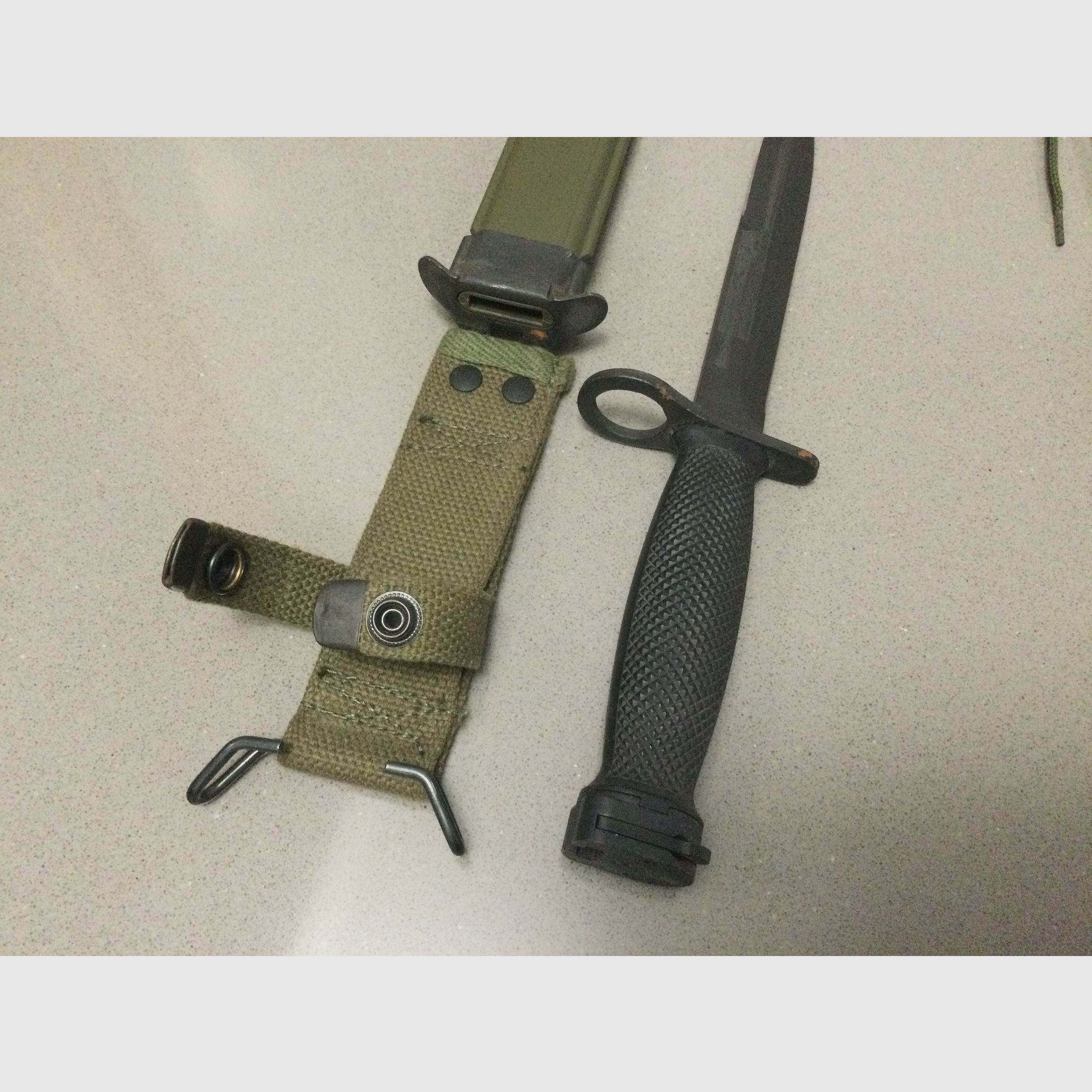 U.S M8AI Bayonet Knife, Messer. Schöne Erhaltung, guter Zustand