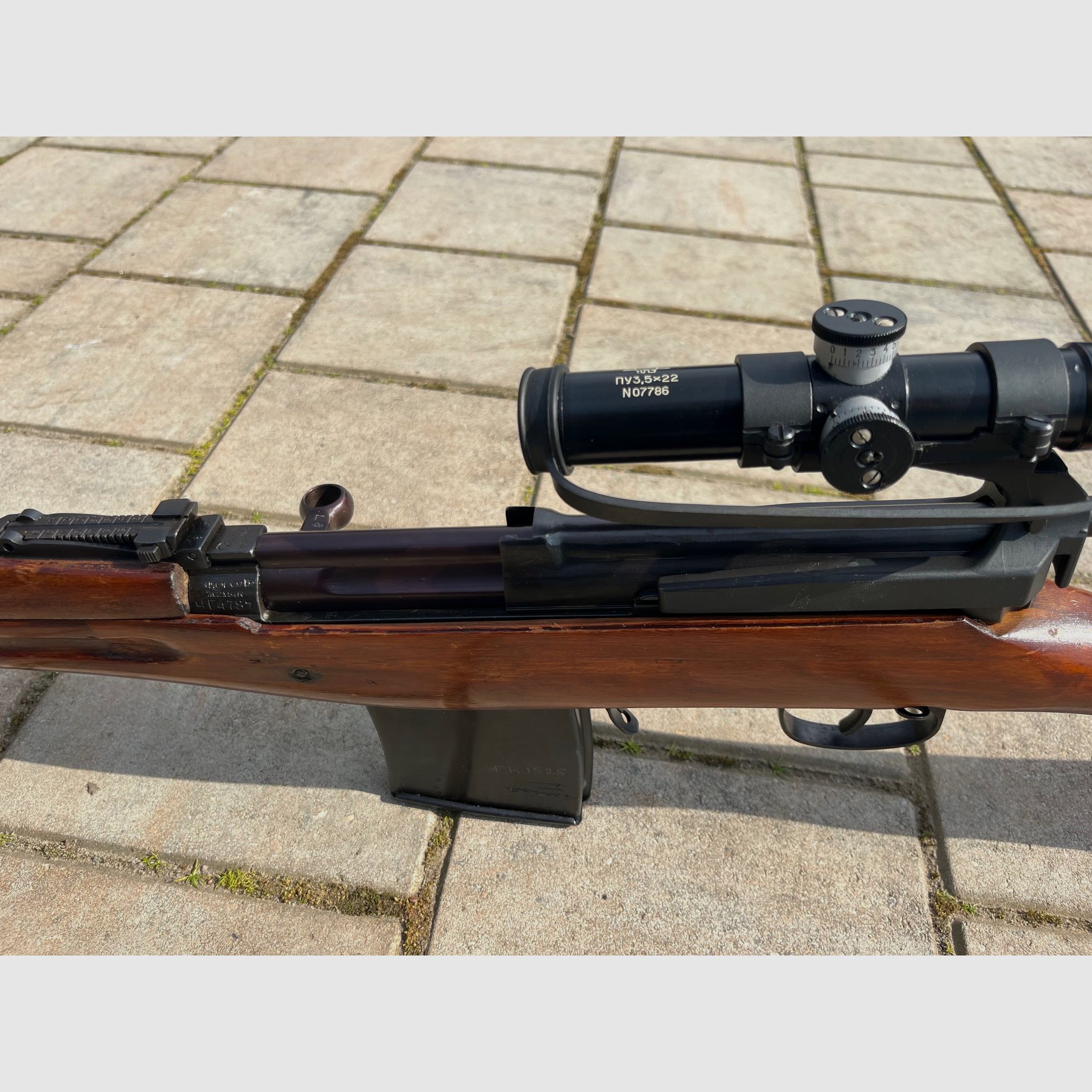 Vends Tokarev SWT-40, en tant que fusil de sniper, SSG au calibre 7,62x54R