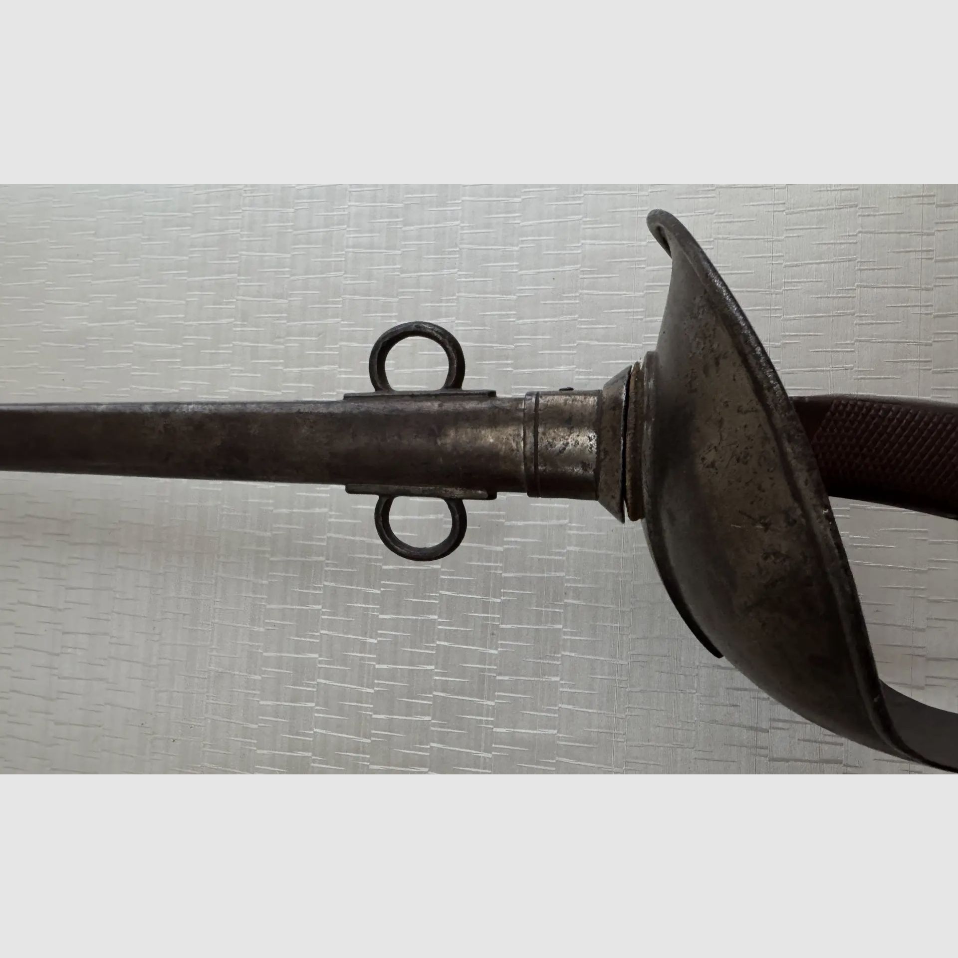 Originaler Deutscher Marine-Entersäbel – Kaiserliche Marine ca. 1895–1915 – mit originaler Metallscheide