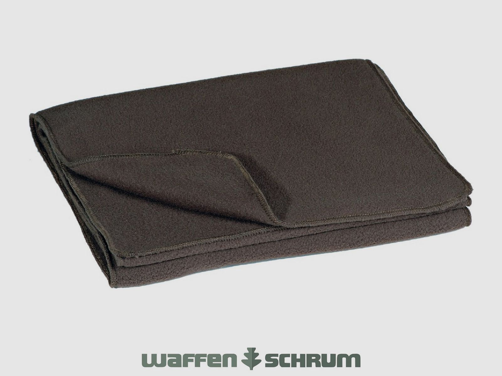 AKAH Szal polarowy 180 x 25 cm Brązowy
