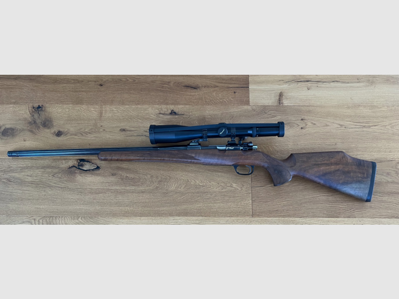 Repetierbüchse Büchsenmacherei Niesser Linksschaft 308 Win mit S&B 4-16x50 Absehen: Fine Crosshair