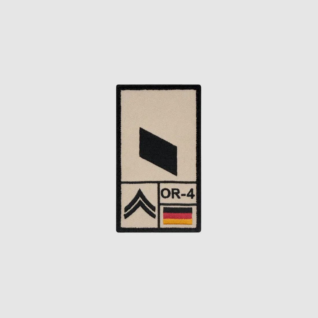 Café Viereck Café Viereck Rank Patch Korporal rechts sand