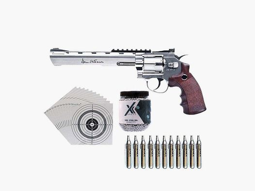 Dan Wesson 8 inch CO2-revolver kaliber 4,5mm - set