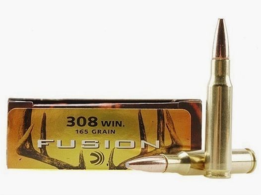 Federal Fusion .308 Win. 165GR SP 20 cartridges