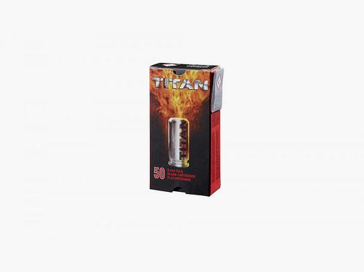 Titan blank cartridges 50 pcs 9mm P.A.K.