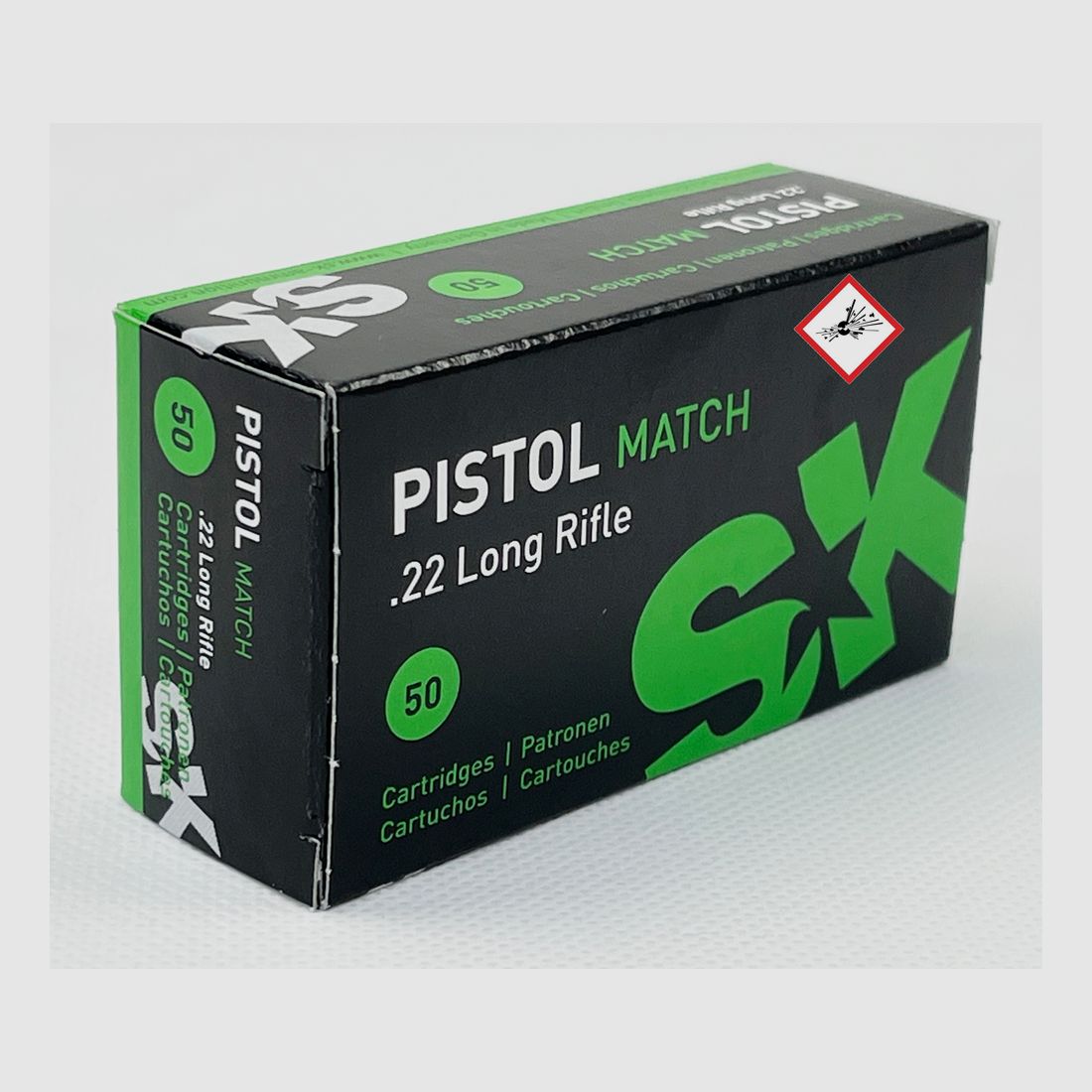 SK Kleinkaliberpatrone Pistol Match .22lr