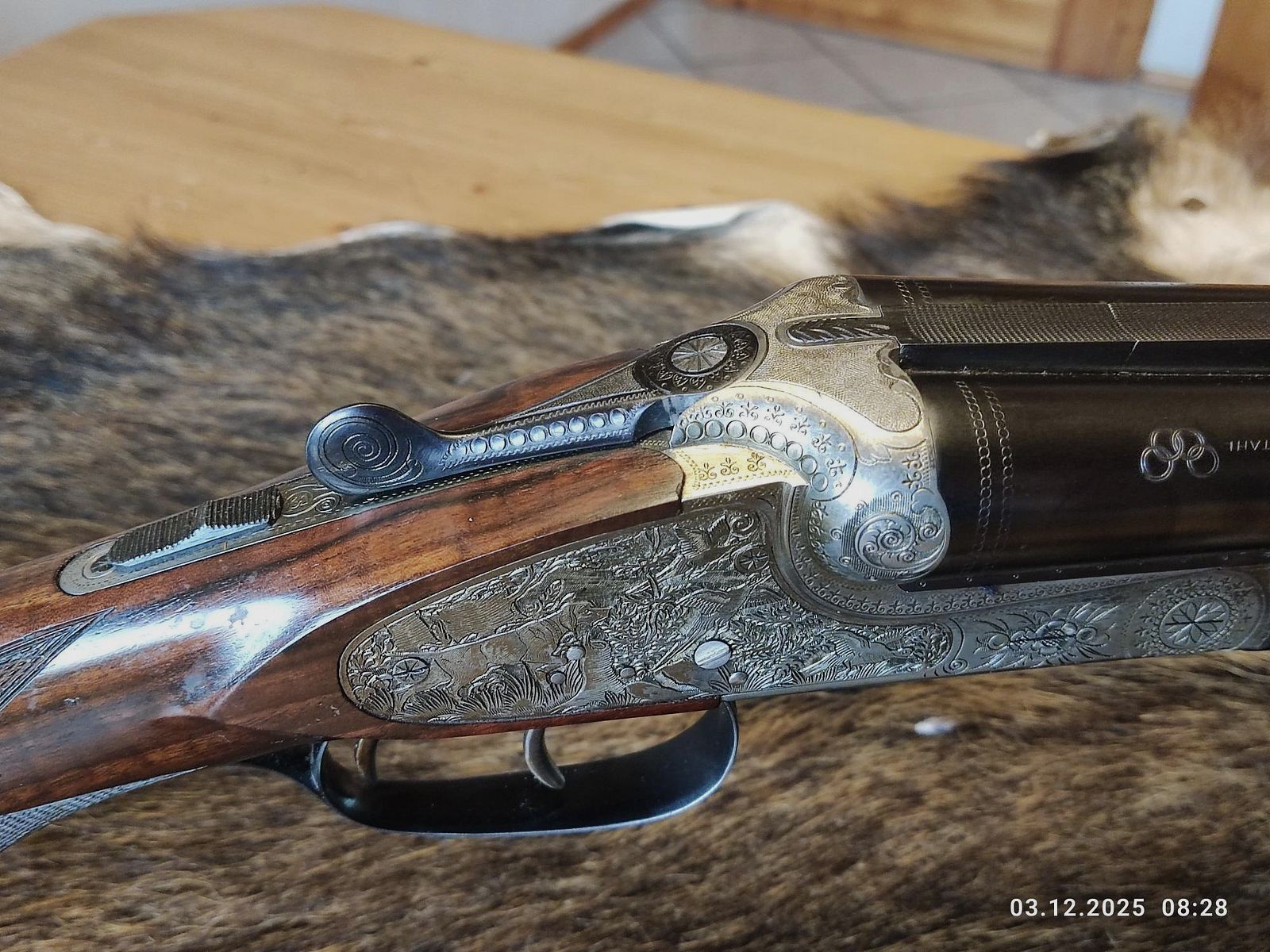 Fucile doppietta Merkel 12/70