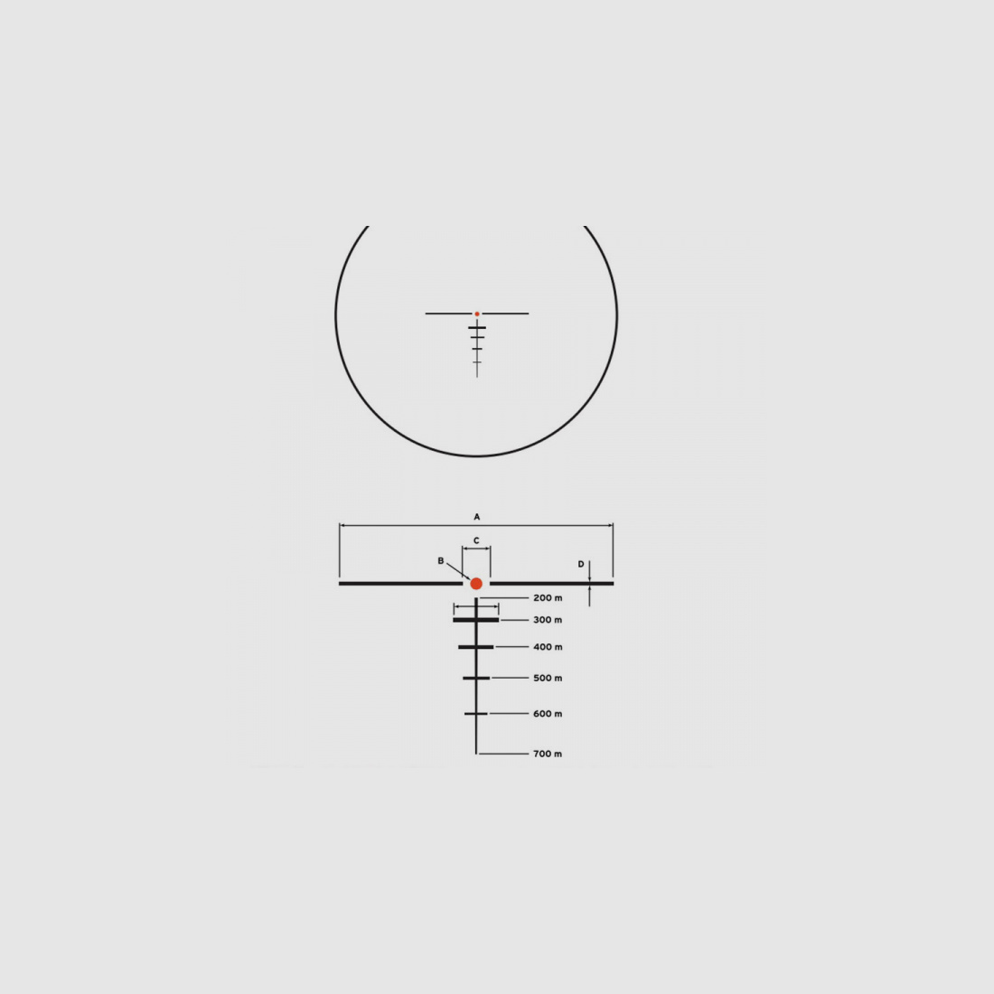 Steiner T-Sight Mod. T332/Kal. 7,62/.308 - Neuware