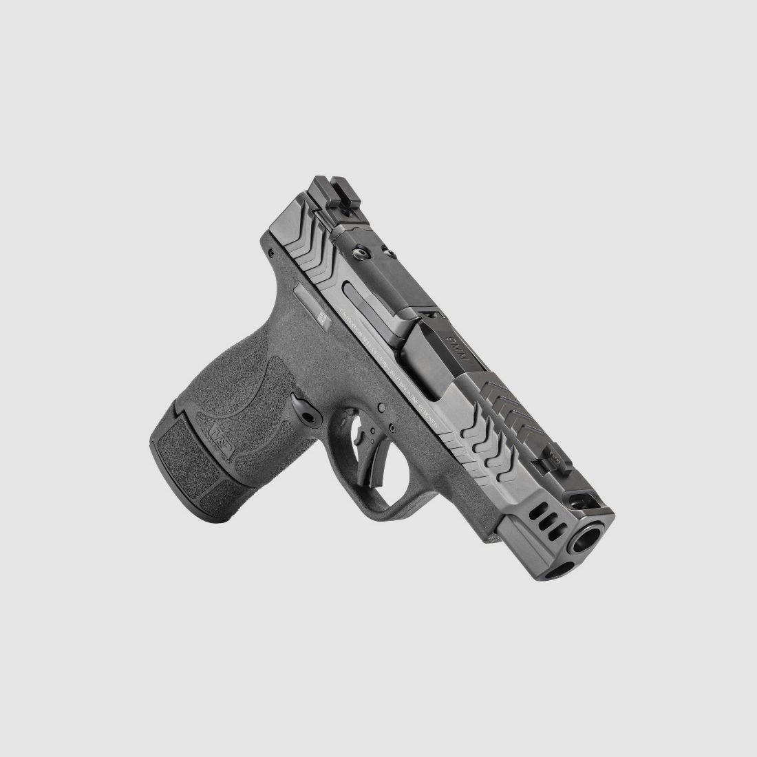 Smith & Wesson Pistol PC M&P9 2.0 Shield Plus Carry Comp 4′ 9x19mm Brunita, Bild 4 von 6