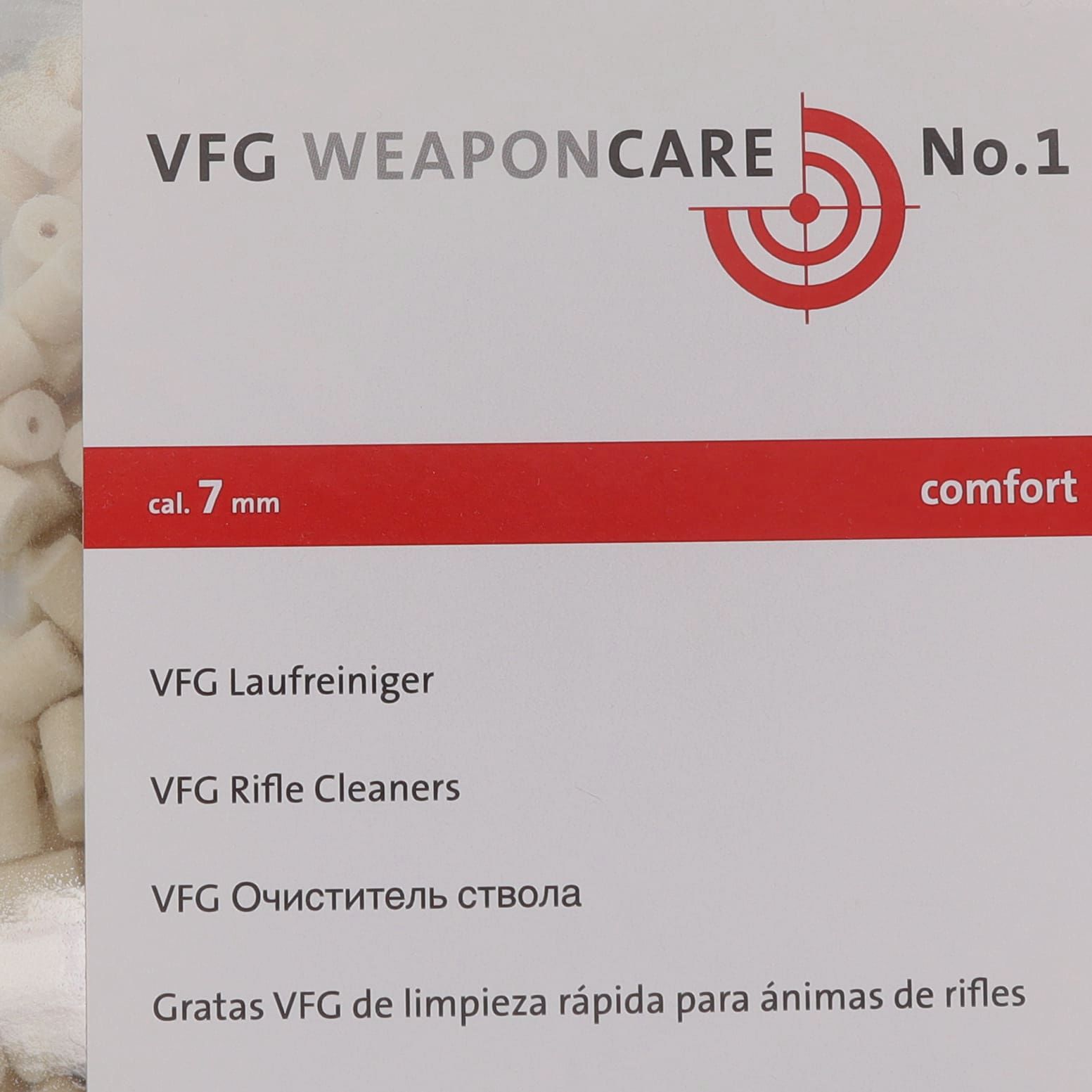 VFG nettoyant de course ''Comfort'' - 7mm (50 pièces)