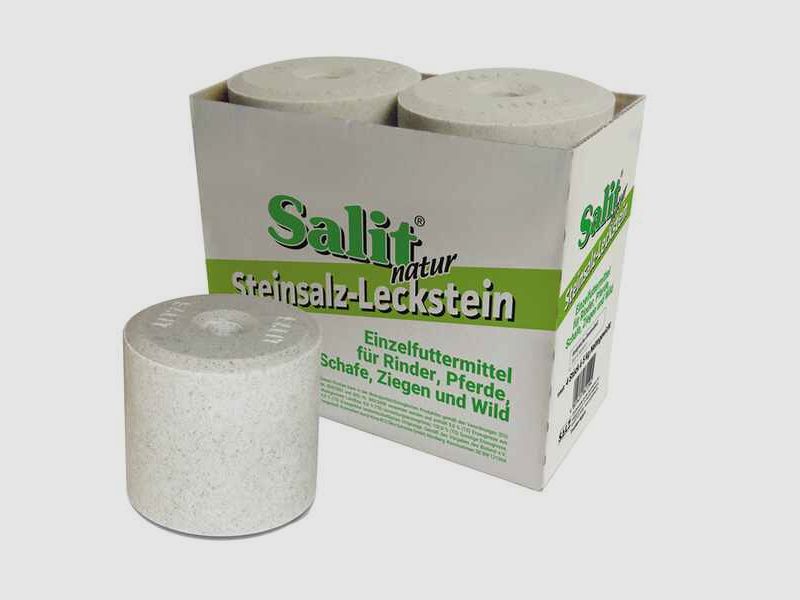 Leckstein Salit Steinsalz 4 x 5kg