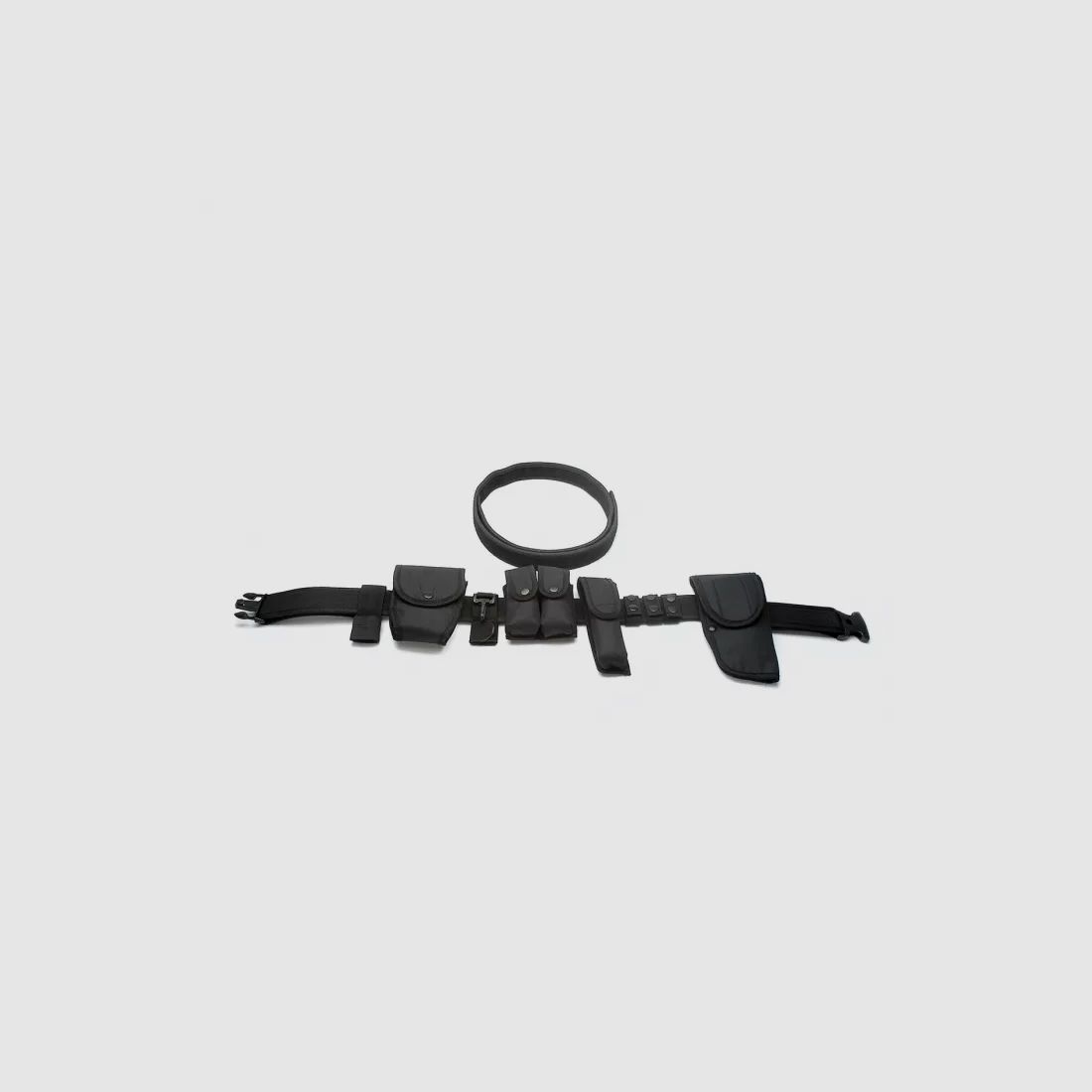 Tactical Security Koppel Set, 11tlg., Schwarz, stufenlos verstellbar bis 120cm