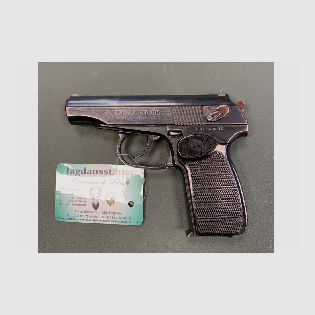 Simson Makarov Suhl 9mm Makarov