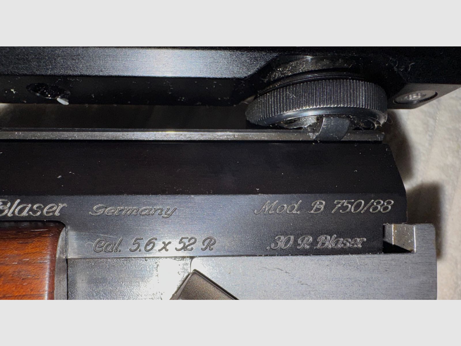 Blaser mountain rifle B750/88 - 30 R Blaser & 5.6x52 R